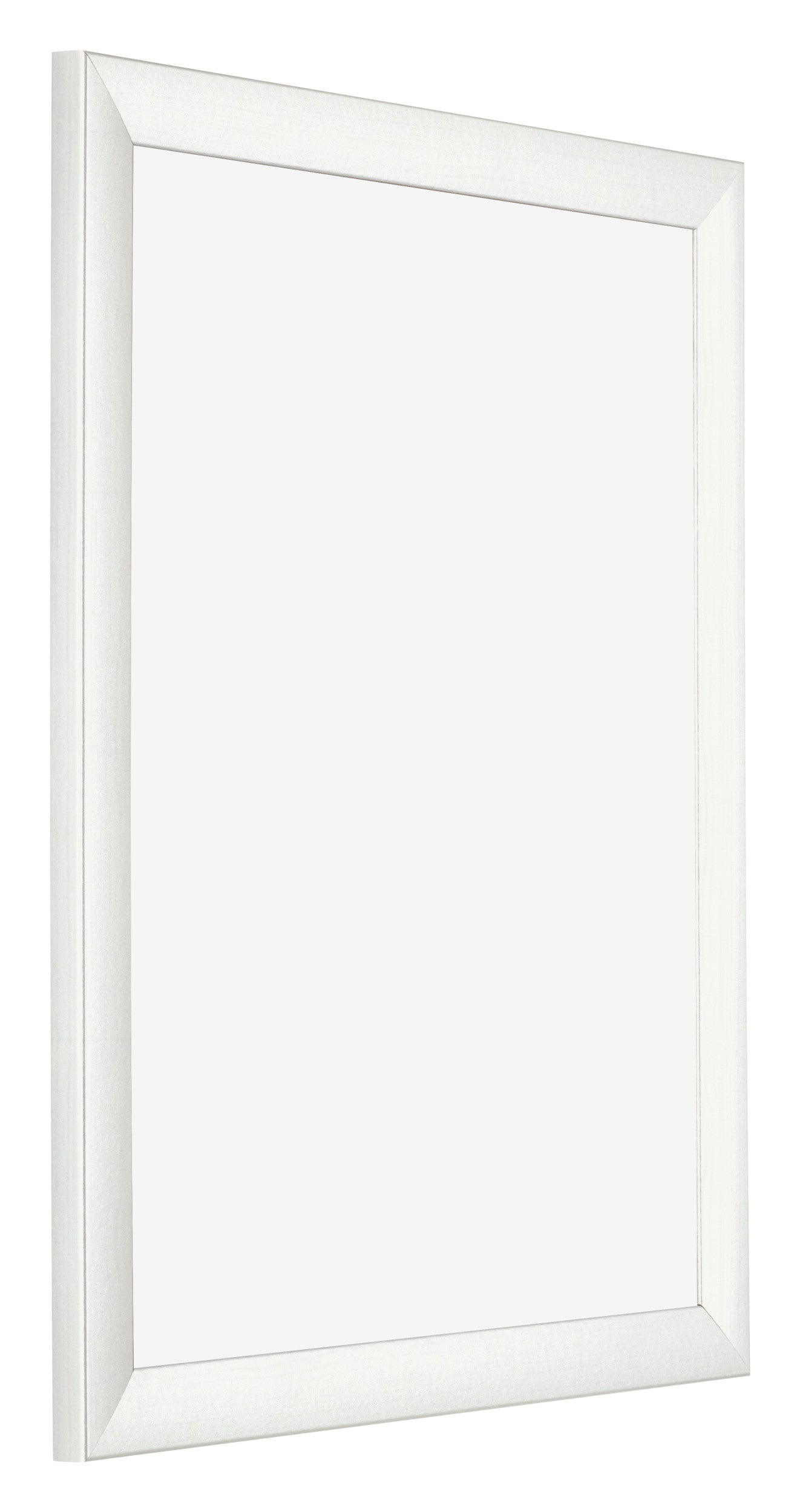 Photo Frame 40x50cm White Vintage MDF Pisa Front Oblique | Yourdecoration.com