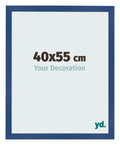 Photo Frame 40x55 cm Dark Blue MDF Bologna Front Size | Yourdecoration.com