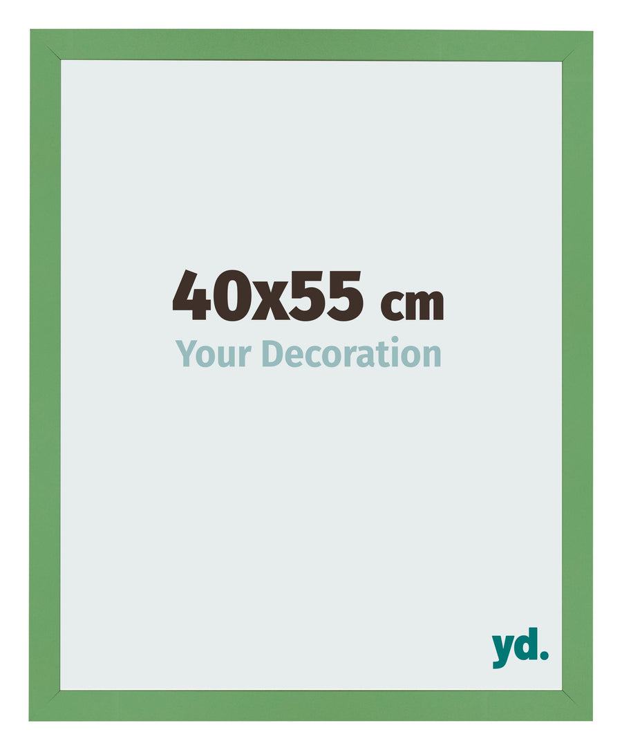 Photo Frame 40x55 cm Green MDF Bologna Front Size | Yourdecoration.com