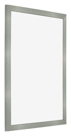 Photo Frame 40x55cm Aluminum Brushed MDF Bologna Front Oblique | Yourdecoration.com