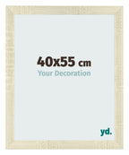 Photo Frame 40x55cm Sonoma Oak MDF Pisa Front Size | Yourdecoration.com