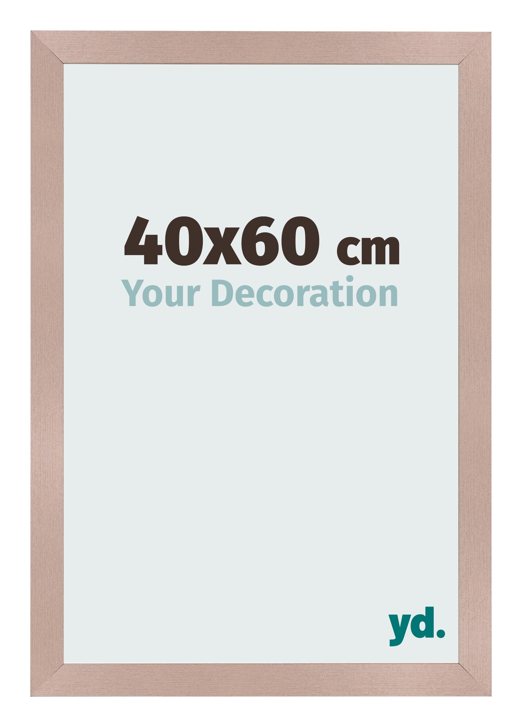 Photo Frame 40x60 cm Dusty Pink MDF Bologna Front Size | Yourdecoration.com