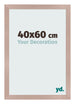 Photo Frame 40x60 cm Dusty Pink MDF Bologna Front Size | Yourdecoration.com
