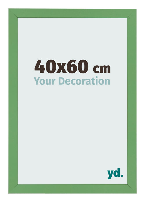 Photo Frame 40x60 cm Green MDF Bologna Front Size | Yourdecoration.com