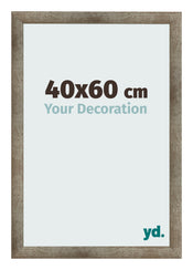 Photo Frame 40x60 cm Metal Vintage MDF Bologna Front Size | Yourdecoration.com