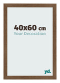 Photo Frame 40x60 cm Oak Rustic MDF Bologna Front Size | Yourdecoration.com