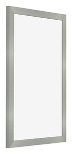 Photo Frame 40x60cm Aluminum Brushed MDF Bologna Front Oblique | Yourdecoration.com