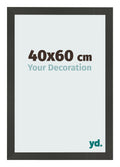 Photo Frame 40x60cm Anthracite MDF Bologna Front Size | Yourdecoration.com