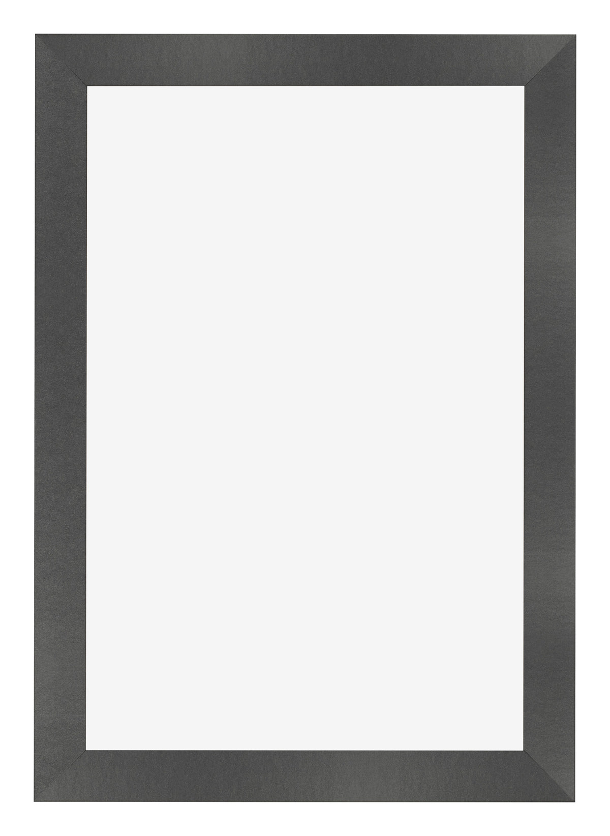 Photo Frame 40x60cm Black Silver Polished MDF Pisa Front | Yourdecoration.com