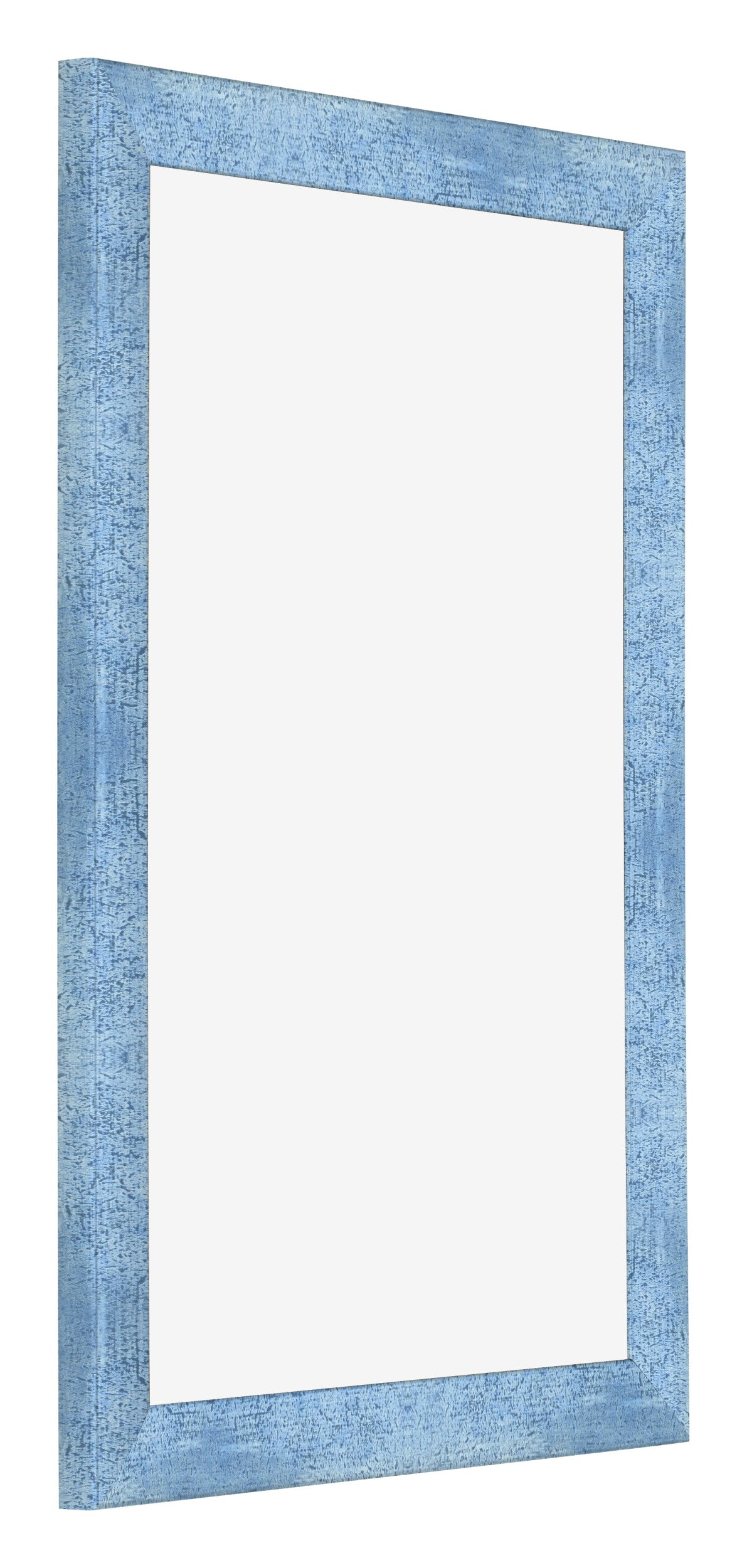 Photo Frame 40x60cm Clear Blue Swept MDF Pisa Front Oblique | Yourdecoration.com