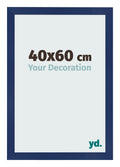 Photo Frame 40x60cm Dark Blue Swept MDF Bologna Front Size | Yourdecoration.com
