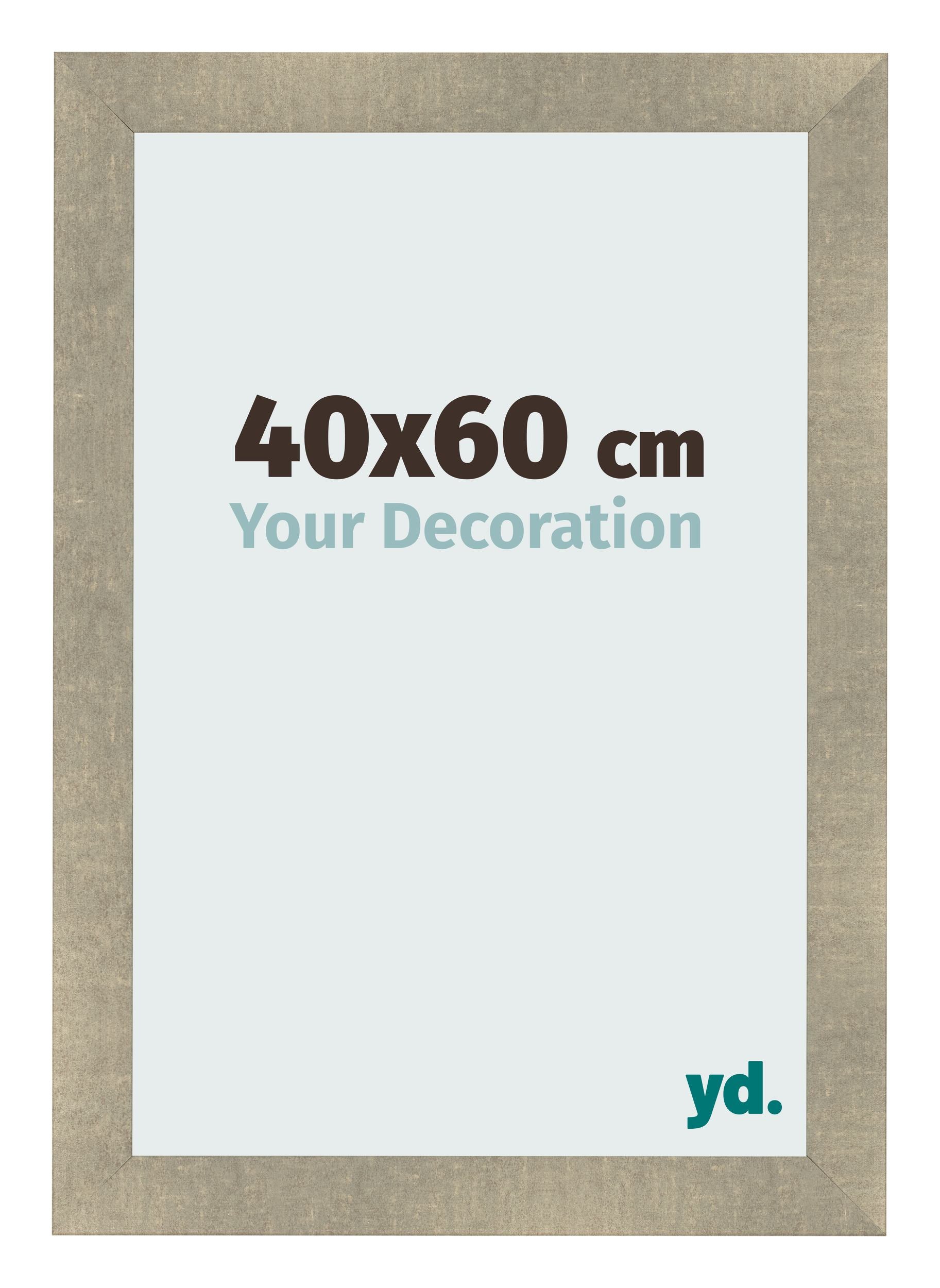 Photo Frame 40x60cm Gold Vintage MDF Pisa Front Size | Yourdecoration.com
