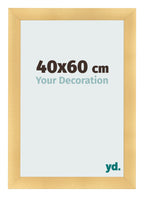 Photo Frame 40x60cm Gold Vintage MDF Pisa Front Size | Yourdecoration.com
