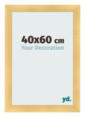 Photo Frame 40x60cm Gold Vintage MDF Pisa Front Size | Yourdecoration.com