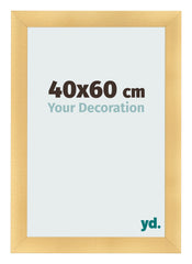 Photo Frame 40x60cm Gold Vintage MDF Pisa Front Size | Yourdecoration.com