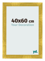 Photo Frame 40x60cm Gold Vintage MDF Pisa Front Size | Yourdecoration.com