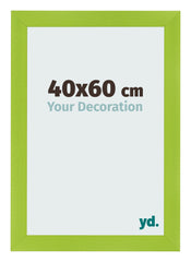 Photo Frame 40x60cm Green MDF Pisa Front Size | Yourdecoration.com