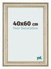 Photo Frame 40x60cm Metallic Gloss MDF Lazio Front Size | Yourdecoration.com