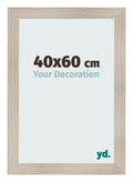 Photo Frame 40x60cm Oak Rustic MDF Pisa Front Size | Yourdecoration.com