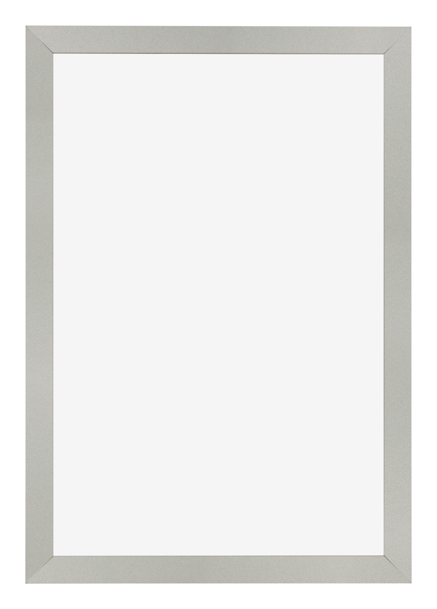 Photo Frame 40x60cm Silver Matte MDF Bologna Front | Yourdecoration.com