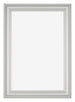 Photo Frame 40x60cm Silver Matte MDF Lazio Front | Yourdecoration.com