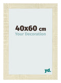 Photo Frame 40x60cm Sonoma Oak MDF Pisa Front Size | Yourdecoration.com