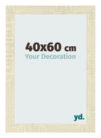 Photo Frame 40x60cm Sonoma Oak MDF Pisa Front Size | Yourdecoration.com