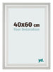 Photo Frame 40x60cm White Swept MDF Lazio Front Size | Yourdecoration.com