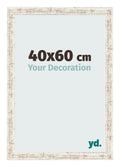 Photo Frame 40x60cm White Vintage MDF Bologna Front Size | Yourdecoration.com