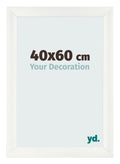 Photo Frame 40x60cm White Vintage MDF Pisa Front Size | Yourdecoration.com