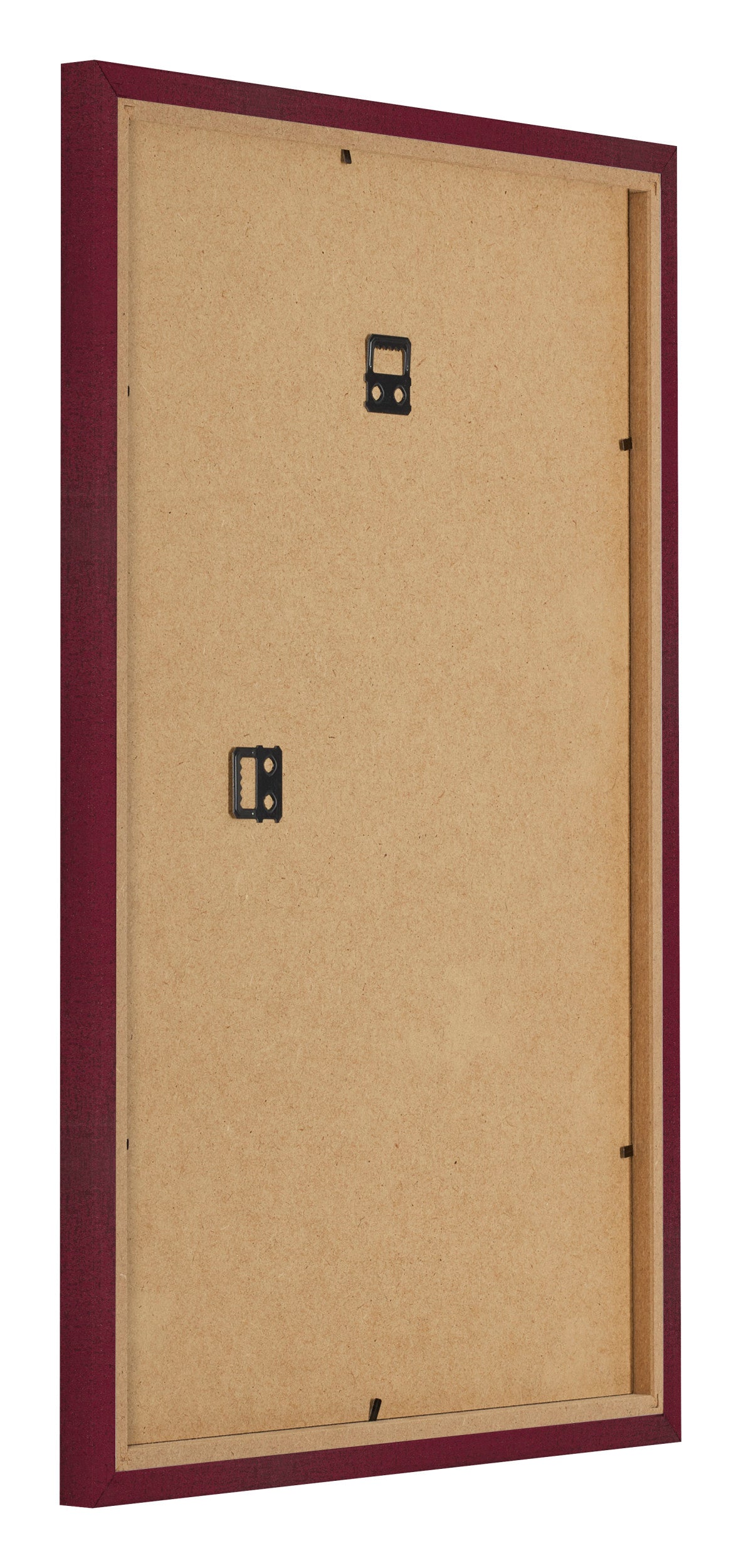 Photo Frame 40x60cm Wine Red Swept MDF Bologna Back Oblique | Yourdecoration.com