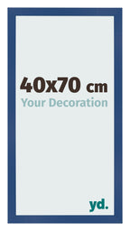 Photo Frame 40x70 cm Dark Blue MDF Bologna Front Size | Yourdecoration.com