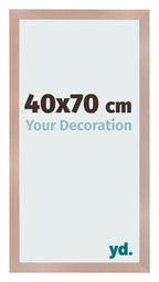 Photo Frame 40x70 cm Dusty Pink MDF Bologna Front Size | Yourdecoration.com