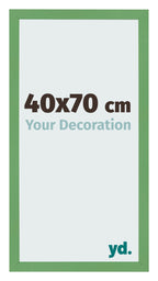 Photo Frame 40x70 cm Green MDF Bologna Front Size | Yourdecoration.com