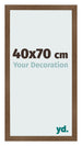 Photo Frame 40x70 cm Oak Rustic MDF Bologna Front Size | Yourdecoration.com