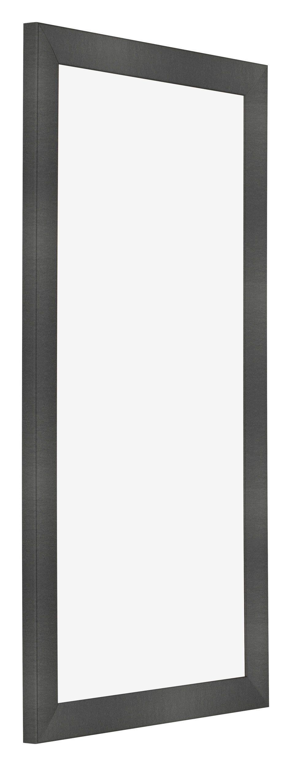 Photo Frame 40x70cm Black Silver Polished MDF Pisa Front Oblique | Yourdecoration.com
