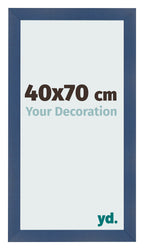 Photo Frame 40x70cm Dark Blue Swept MDF Pisa Front Size | Yourdecoration.com