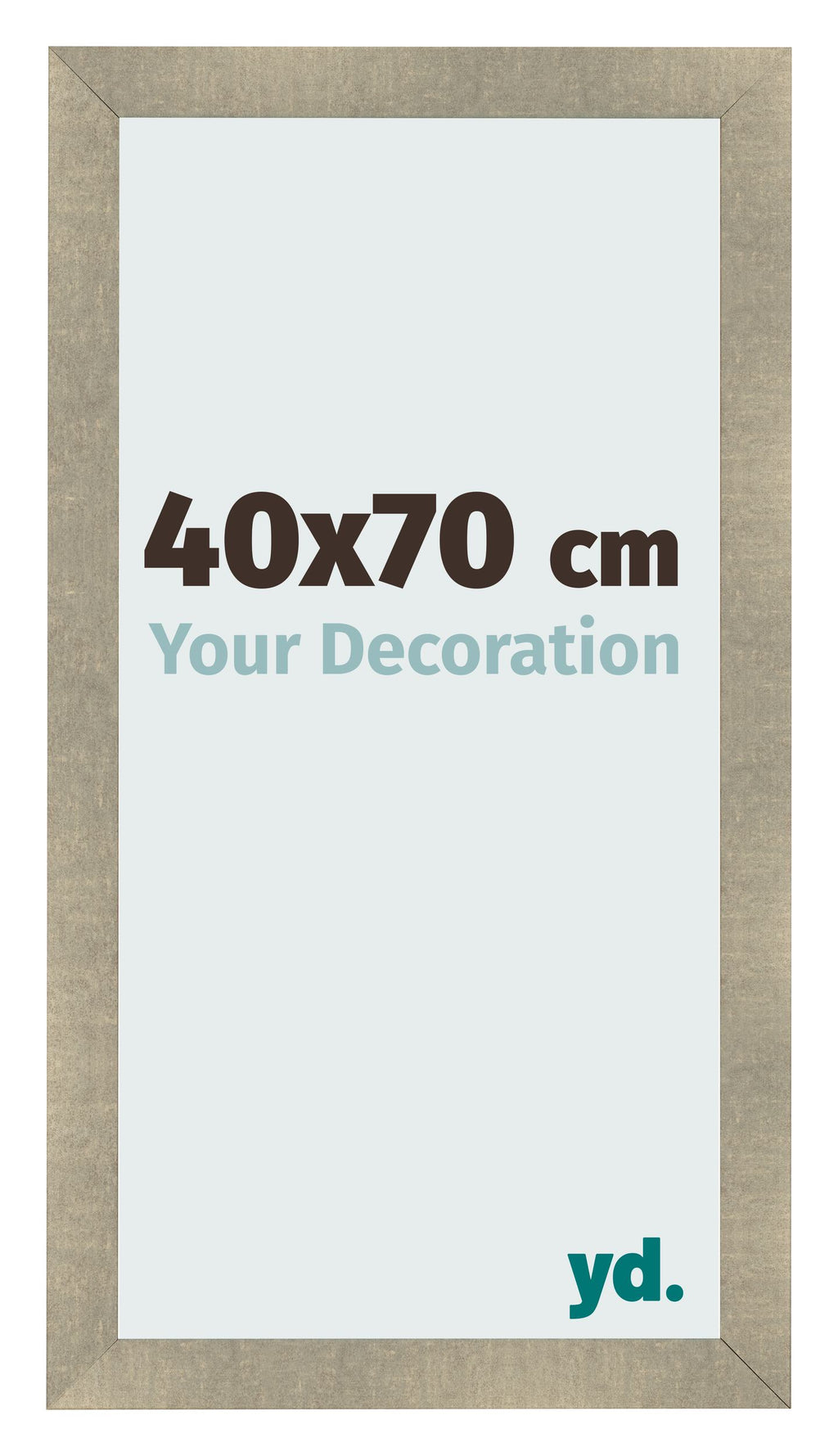 Photo Frame 40x70cm Gold Vintage MDF Pisa Front Size | Yourdecoration.com