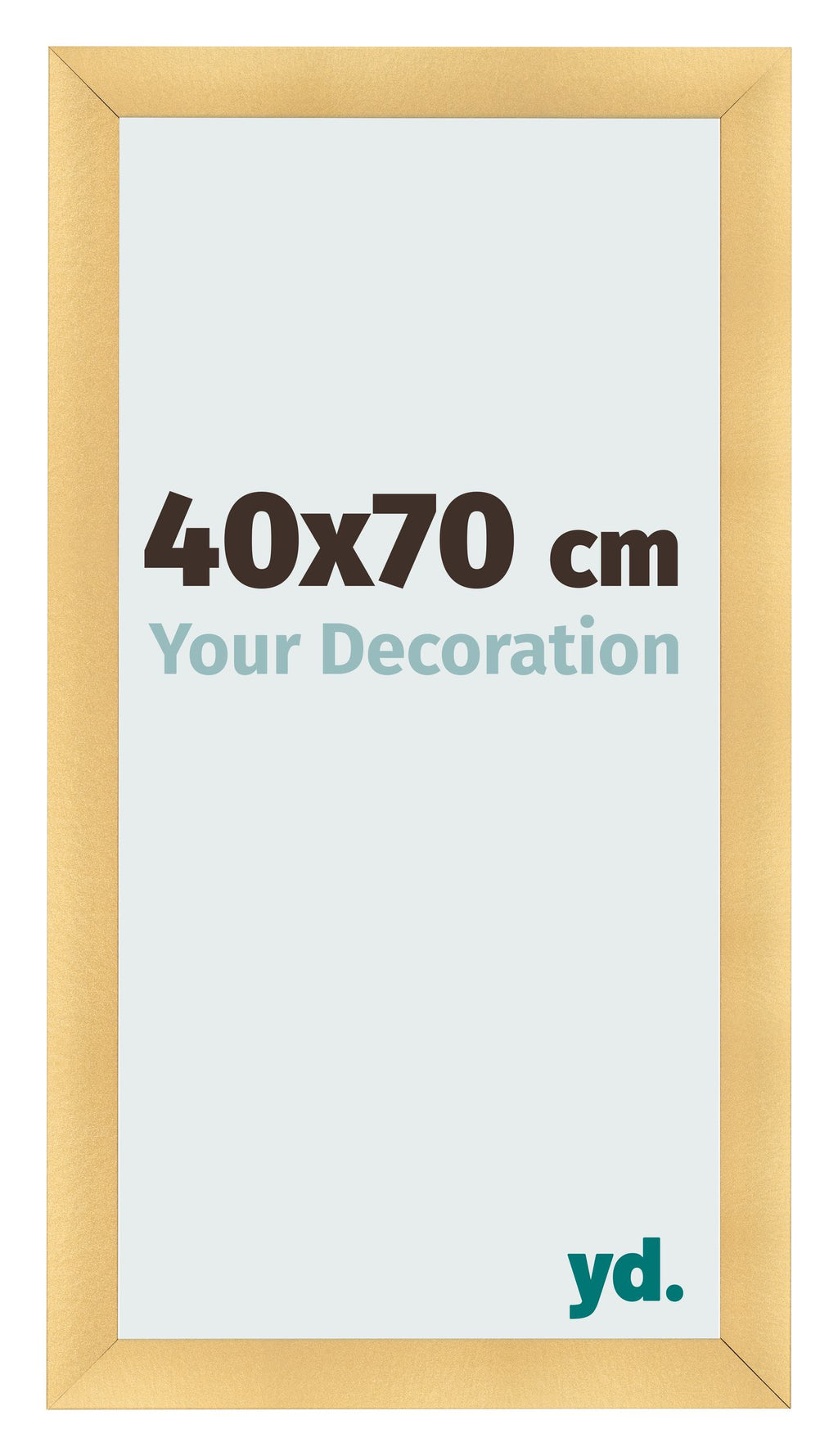 Photo Frame 40x70cm Gold Vintage MDF Pisa Front Size | Yourdecoration.com