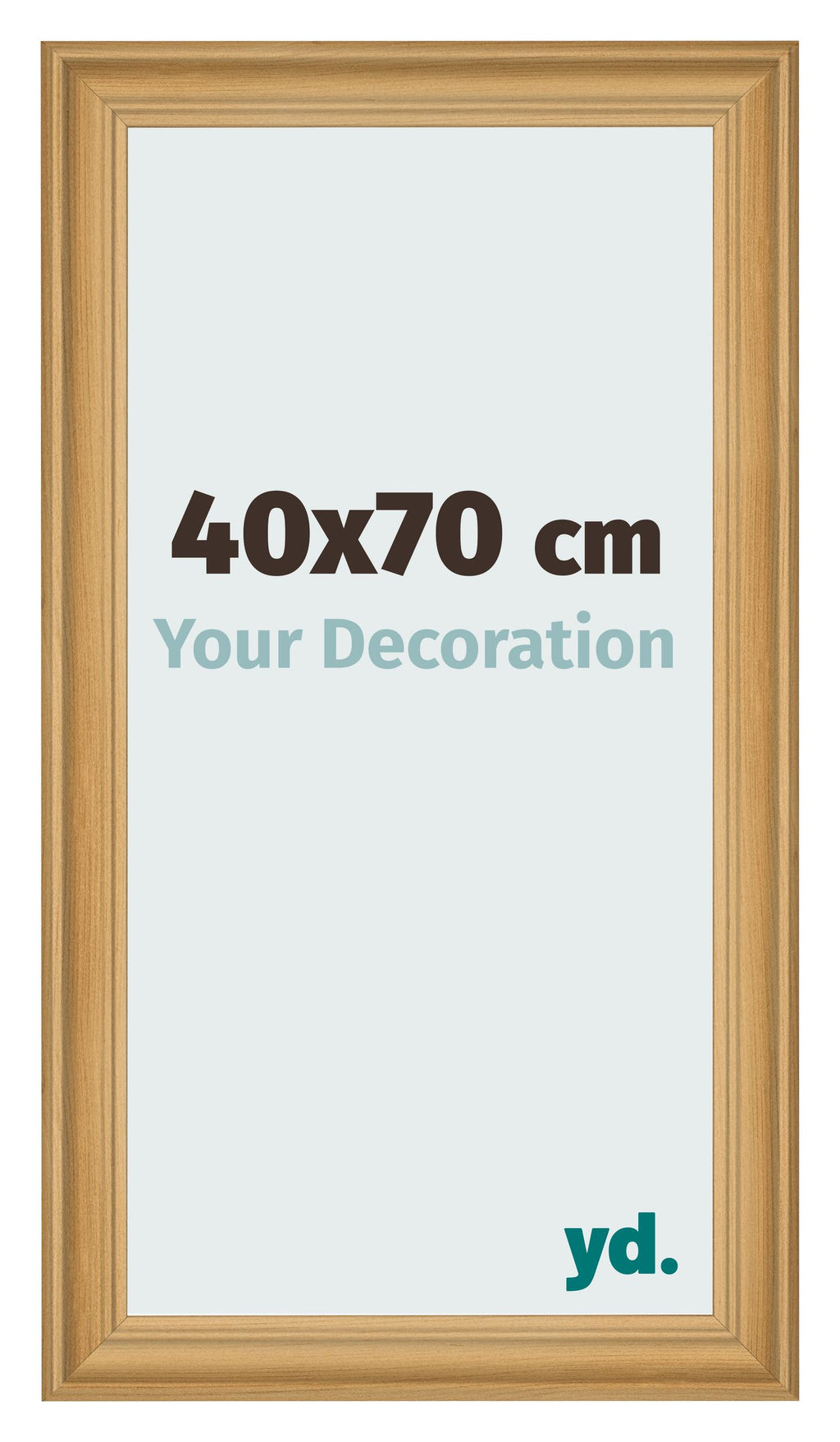 Photo Frame 40x70cm Pine Woodgrain MDF Lazio Front Size | Yourdecoration.com