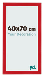 Photo Frame 40x70cm Red MDF Pisa Front Size | Yourdecoration.com