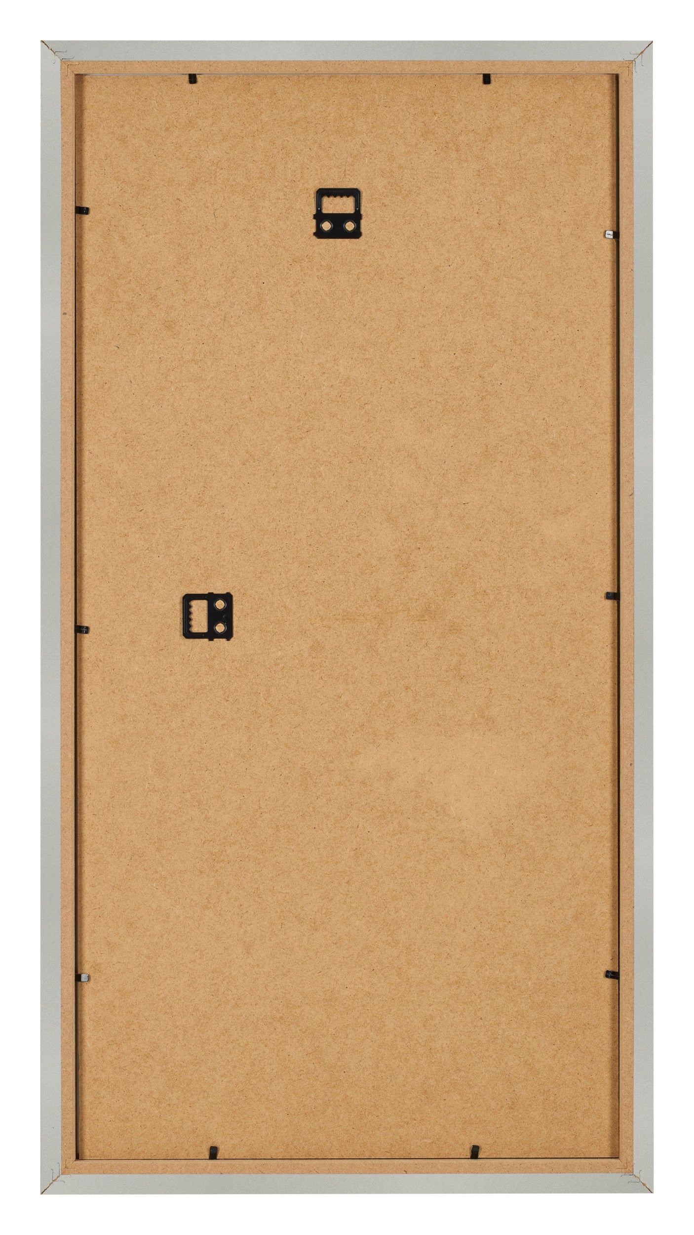 Photo Frame 40x70cm Silver Matte MDF Bologna Back | Yourdecoration.com