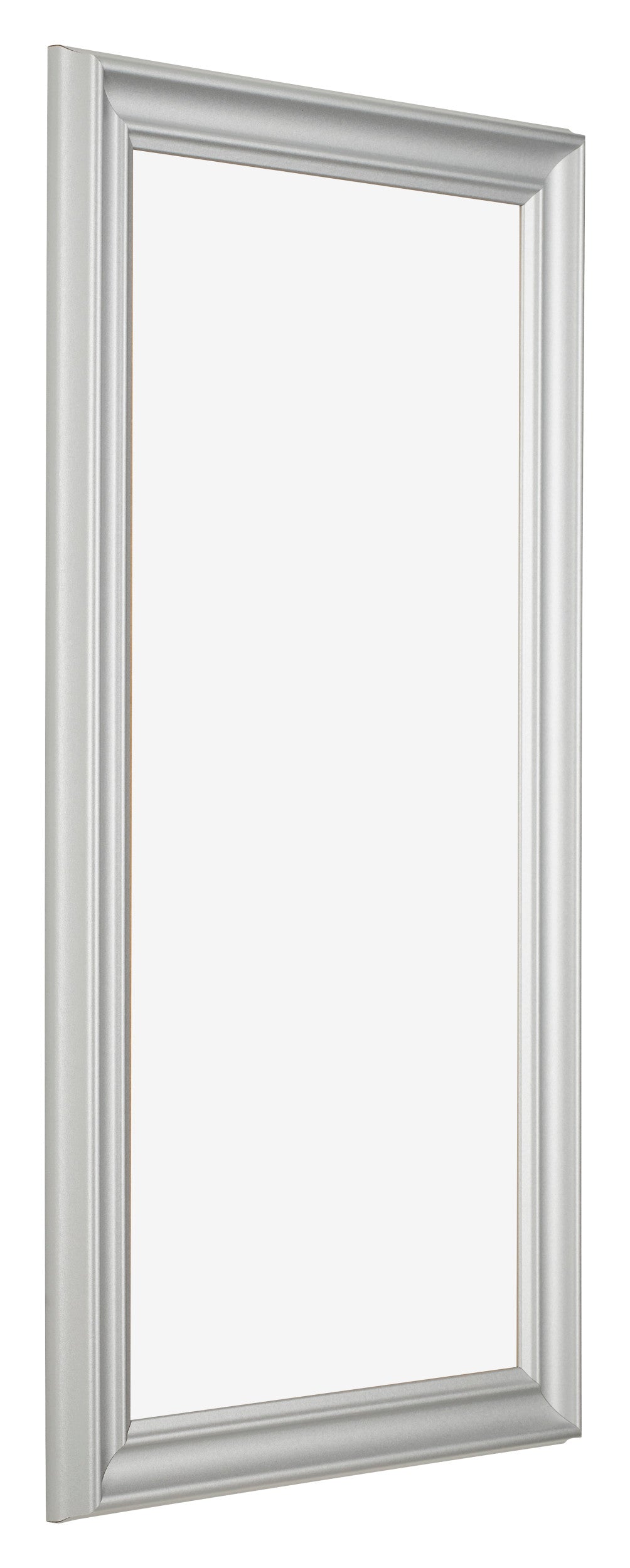 Photo Frame 40x70cm Silver Matte MDF Lazio Front Oblique | Yourdecoration.com