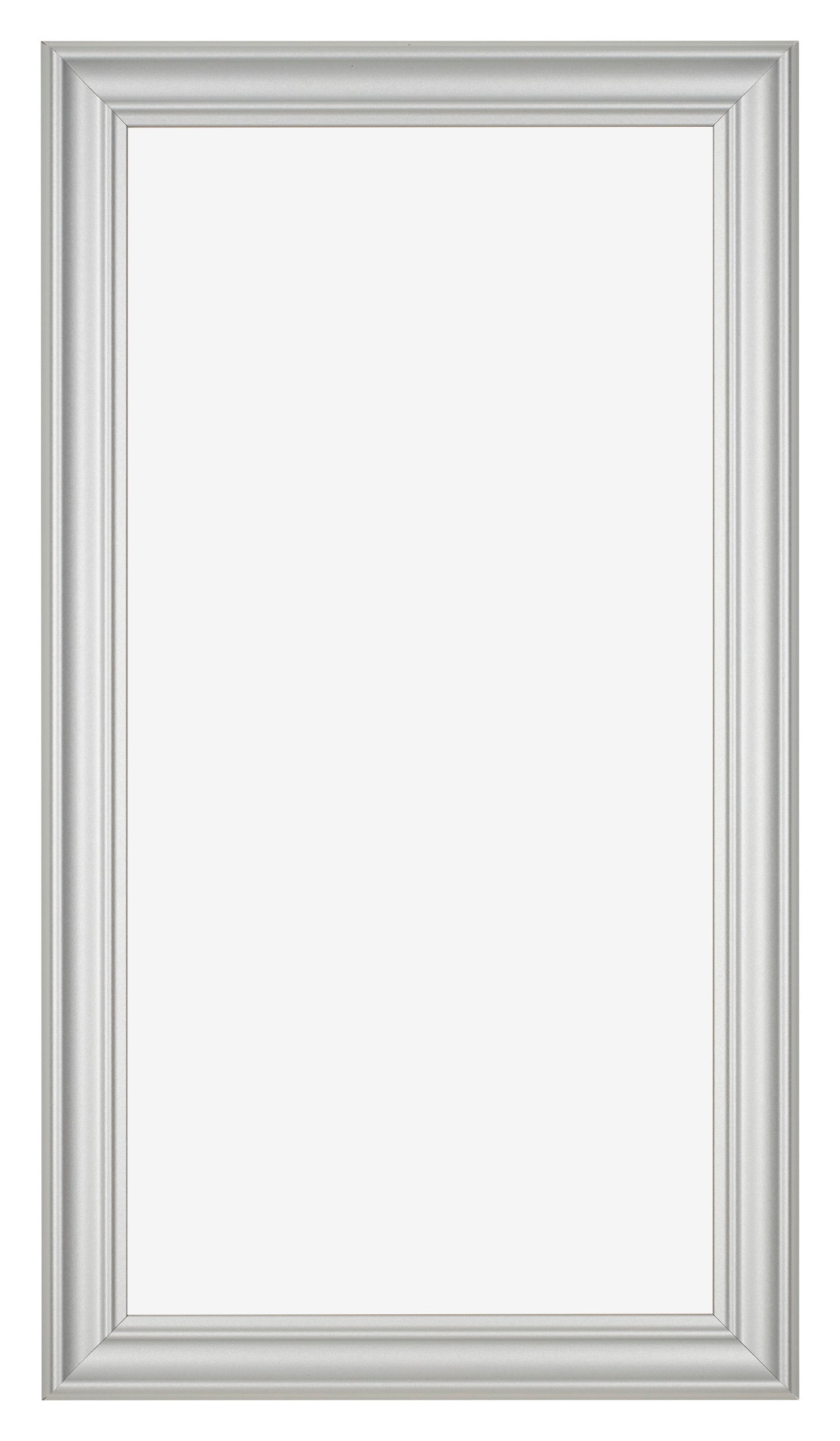 Photo Frame 40x70cm Silver Matte MDF Lazio Front | Yourdecoration.com