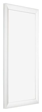 Photo Frame 40x70cm White Vintage MDF Pisa Front Oblique | Yourdecoration.com