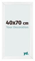 Photo Frame 40x70cm White Vintage MDF Pisa Front Size | Yourdecoration.com