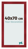 Photo Frame 40x70cm Wine Red Swept MDF Pisa Front Size | Yourdecoration.com