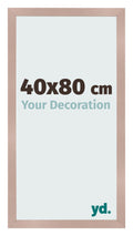 Photo Frame 40x80 cm Dusty Pink MDF Bologna Front Size | Yourdecoration.com