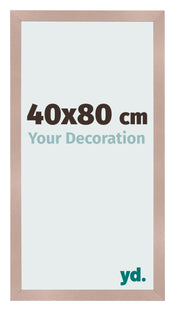 Photo Frame 40x80 cm Dusty Pink MDF Bologna Front Size | Yourdecoration.com