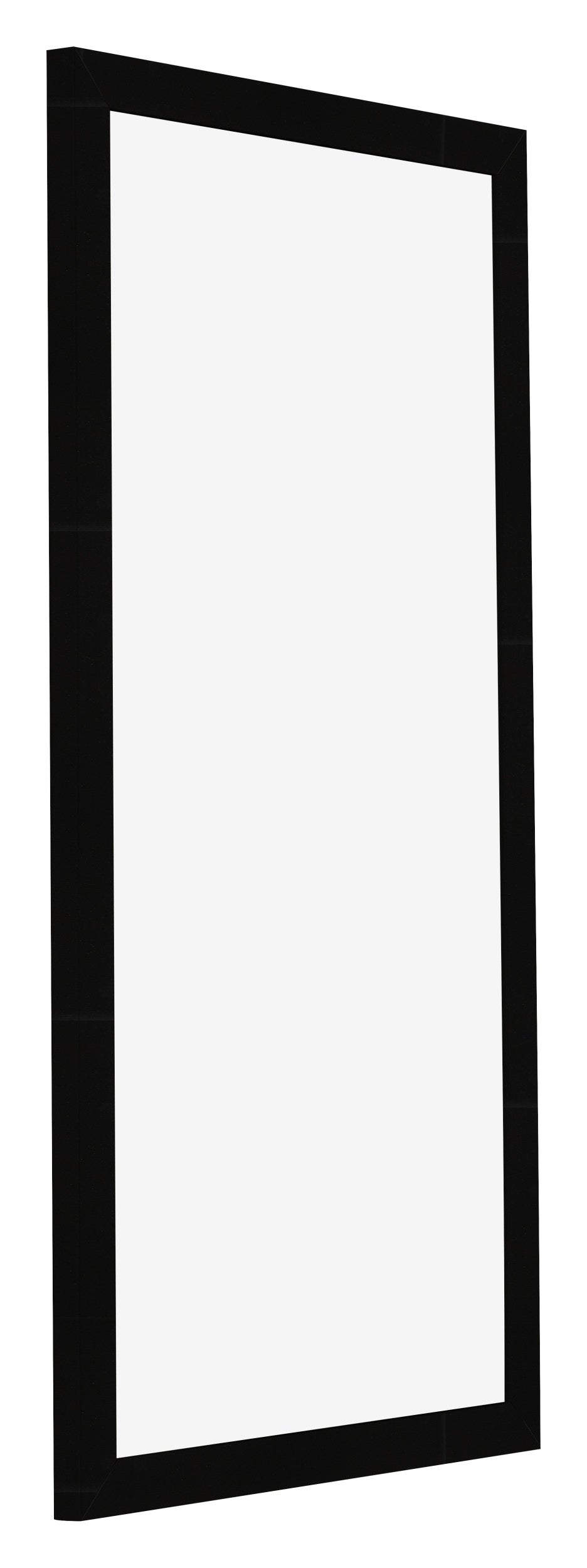 Photo Frame 40x80cm Black High Gloss MDF Bologna Front Oblique | Yourdecoration.com